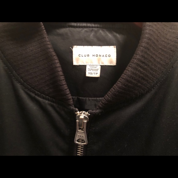 Club Monaco - Black Utility Jacket - Picture 2 of 3